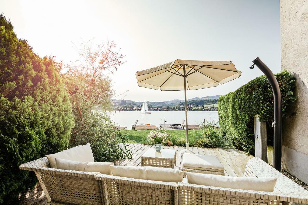 Appartement am See Lamperstätten Extérieur photo